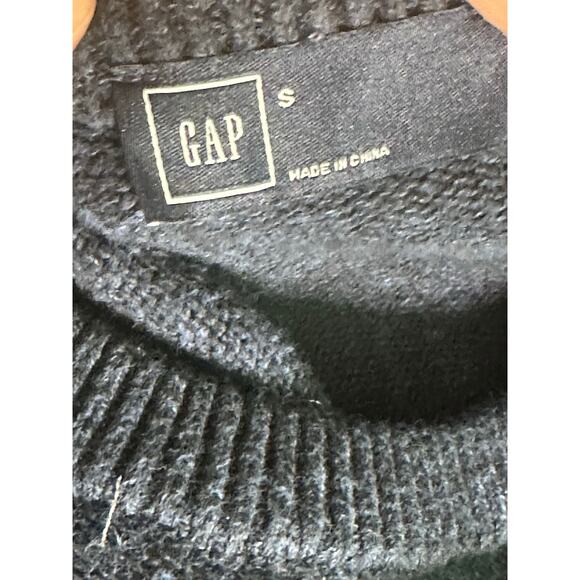 GAP blue Aztec print long sleeves sweater size Small - Picture 3 of 8